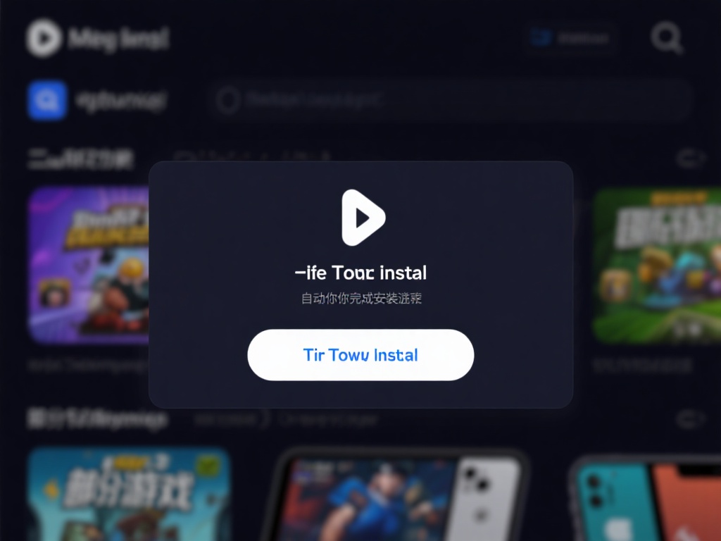 一键下载安装：找到目标游戏后，点击下载按钮，平台会